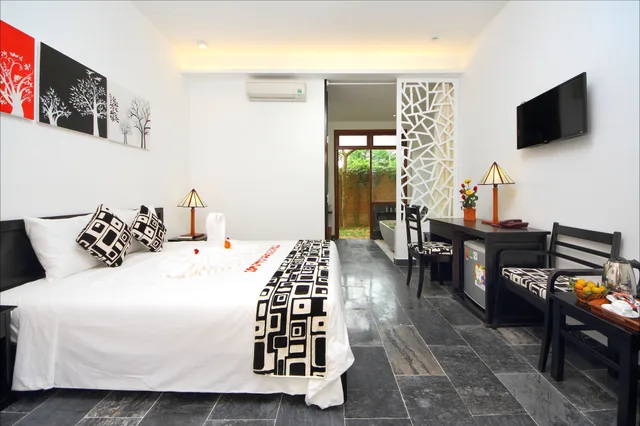 غرفة كلاسيكية بإطلالة على الحديقة، Hoi An Tnt Villa 1/3