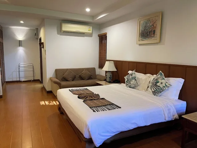 فيلا ديلوكس بسرير كينج، Sailom Resort Bangsaphan 1/10