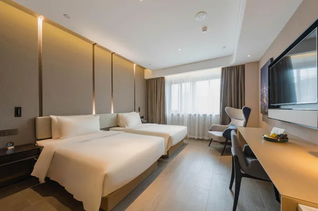 غرفة تنفيذية بسريرين منفصلين، Atour Hotel Nankong Quzhou 1/1