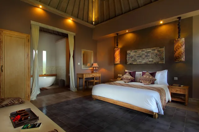 بنغل بسرير كينج بإطلالة على الحديقة، Mathis Retreat Ubud 1/4