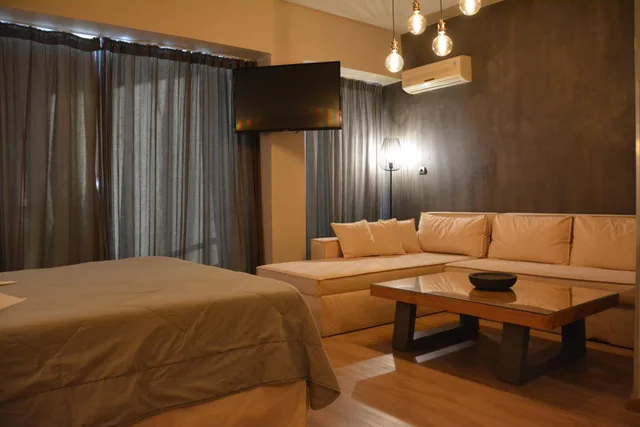 غرفة عائلية بإطلالة على البحر، Scorpios Hotel 10/10