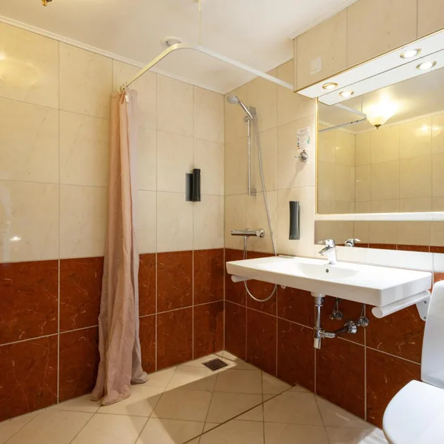 غرفة بسرير مزدوج أو سريرين منفصلين مع سرير إضافي، Milling Hotel Plaza 9/10