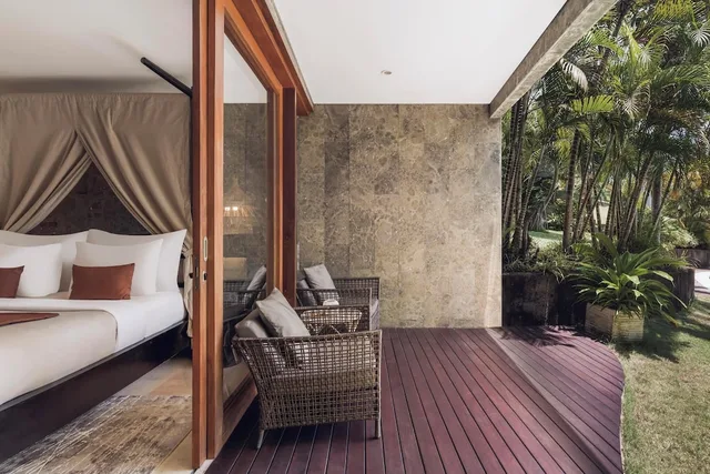 جناح ديلوكس بسرير كينج في الملحق، Seascape Beach Resort & Spa Uluwatu by Ini Vie Hospitality 3/9