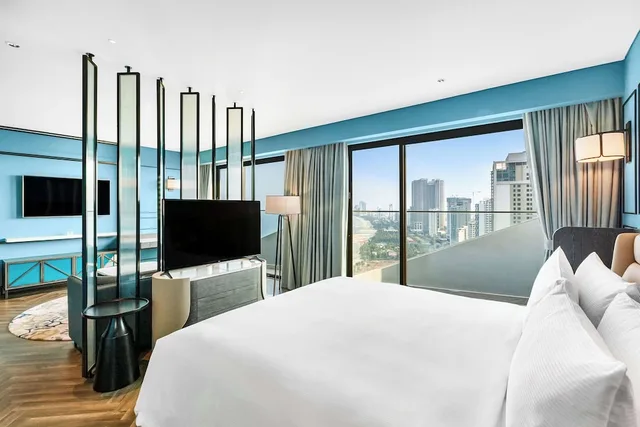 جناح جونيور بسرير مزدوج بحوض استحمام، Hilton Garden Inn Da Nang 4/7