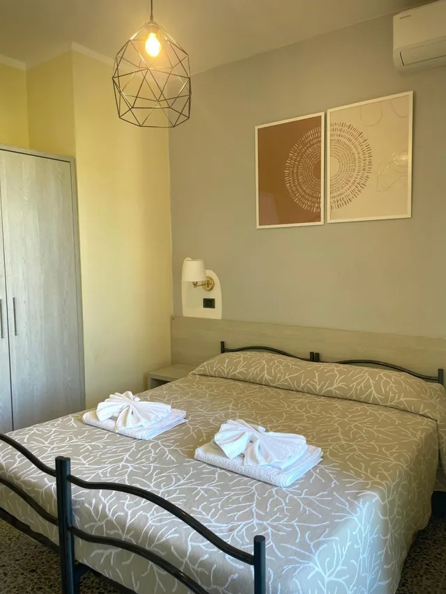 غرفة بسرير مزدوج أو سريرين منفصلين، Hotel Reale 5/10