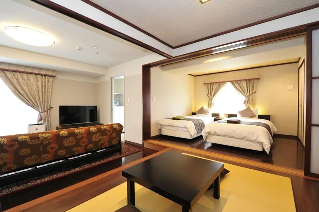 غرفة قياسية بسريرين منفصلين، Hotel Global View Hakodate 2/5