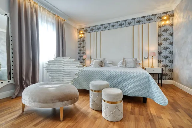 جناح تنفيذي بإطلالة على البحيرة بشرفة بـ3 غرف نوم، Palazzo Della Scala 6/6