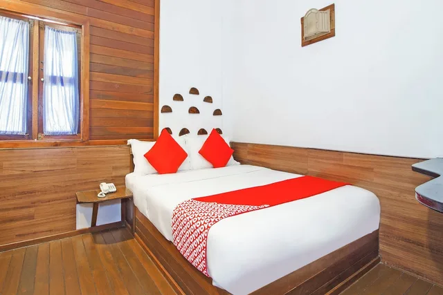غرفة ديلوكس بسرير كوين، Oyo 210 Hotel Five 2 1/4