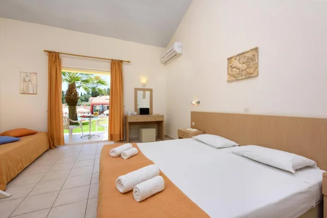 شقة بإطلالة على الحديقة بغرفتي نوم، Olympion Village Hotel 1/2