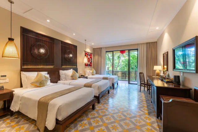 Premier, Triple, Garden or Pool View, Balcony، Ahoy Hoi An Boutique Resort & Spa 9/10
