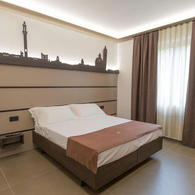 غرفة ديلوكس بسرير مزدوج أو سريرين منفصلين، Palace hotel Due ponti 1/8