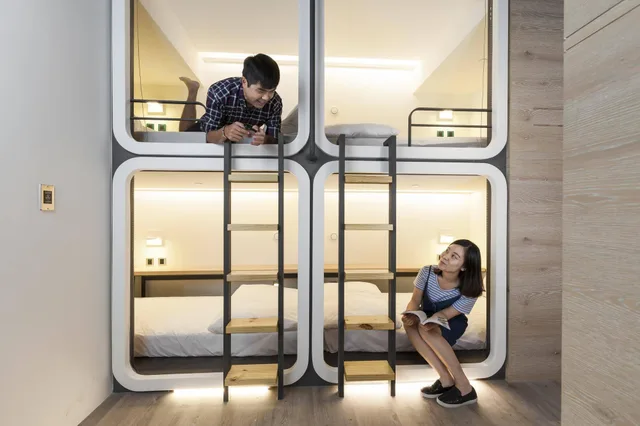 غرفة تُحدَّد حسب التوفر، Taiwan Youth Hostel & Capsule Hostel 1/1