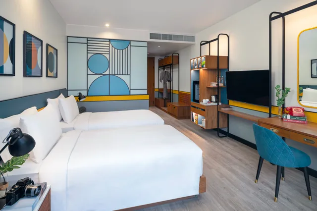 غرفة ديلوكس بسرير مزدوج أو سريرين منفصلين، Avani Chaweng Samui Hotel and Beach Club 1/3
