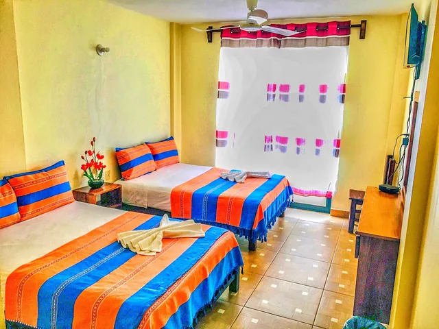 غرفة قياسية بسريرين مزدوجين، Yuu-Lee Casa Bendita Huatulco 6/7