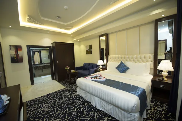 غرفة مفردة بسرير كوين، Rest Night Serviced Apartments Wadi Al Dawasir 2/7