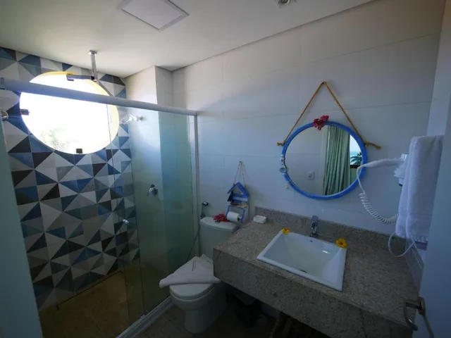 غرفة قياسية بسريرين منفصلين، Pousada Ecos Beach 2/2
