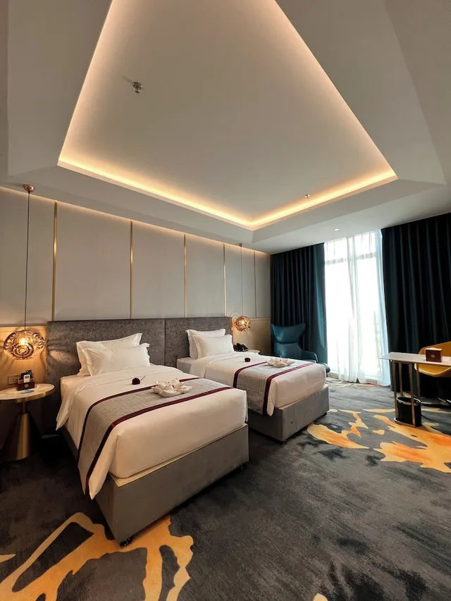 استوديو بريميير بسريرين منفصلين بإطلالة على البحر، Won Majestic Hotel Cambodia 2/3