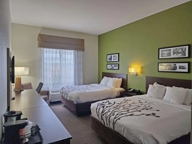 غرفة بسريرين كوين، Sleep Inn & Suites Columbia KY 2/7