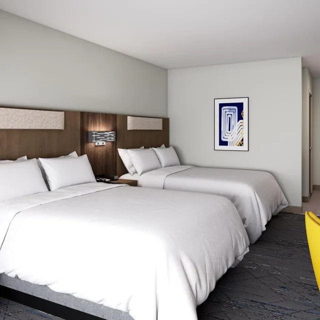 غرفة بسريرين منفصلين لذوي الإعاقة، Holiday Inn Express Montgomery - East I-85 1/5