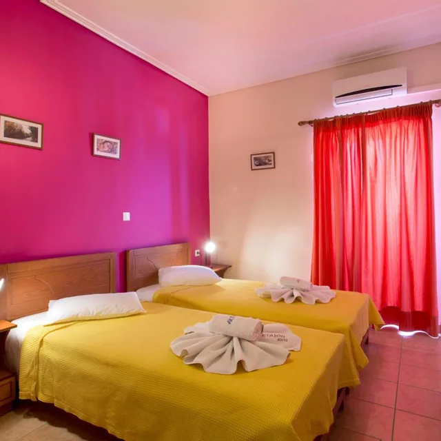 غرفة اقتصادية بسرير مزدوج أو سريرين منفصلين، Aktaion Hotel 1/10