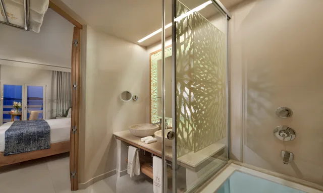 غرفة ديلوكس بسرير كينج، Anax Resort and Spa 6/6