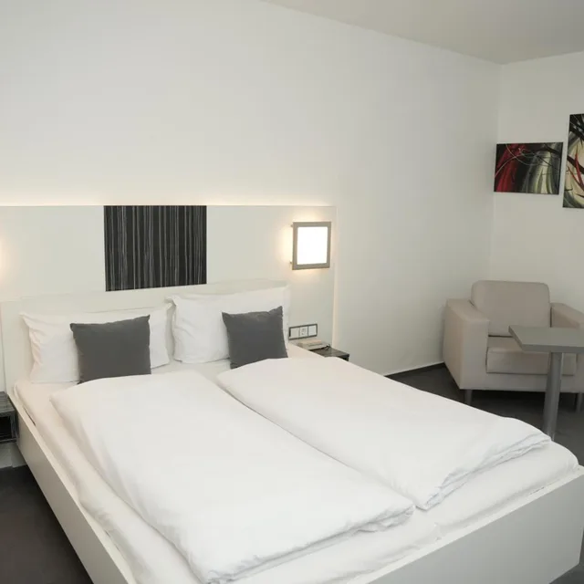 غرفة بسرير مزدوج، Weber Hotel Mannheim 3/10
