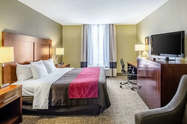 جناح بسرير كينج مع أريكة، Comfort Inn & Suites Christiansburg I-81 10/10