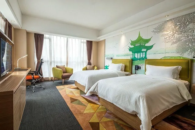 Preferred, Comfort, Twin Beds، Hampton by Hilton Hangzhou Binjiang 1/1