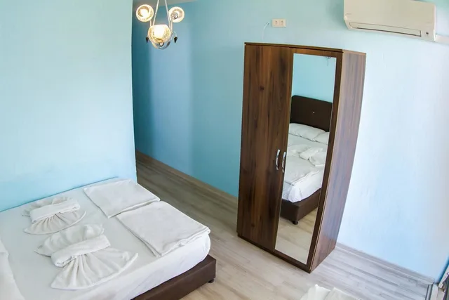 غرفة ثلاثية بسرير مزدوج وسرير فردي، Misa Pansiyon Apart 3/3