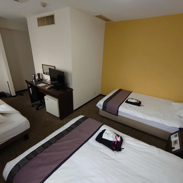 غرفة ثلاثية، Hotel Areaone Oita 5/7