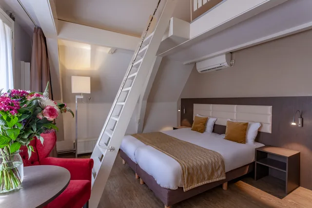 غرفة عائلية بسرير فردي، Avenue Hotel Amsterdam 5/7
