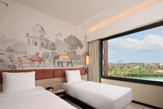 غرفة قياسية بسريرين منفصلين، Holiday Inn Gurgaon NH8 1/8