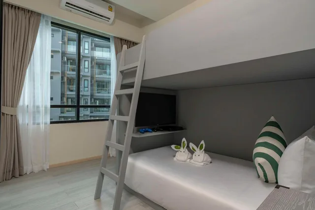 جناح عائلي بسرير بطابقين، Best Western Plus Carapace Hotel Hua Hin 4/6