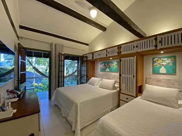 غرفة بسرير كوين، Porto Pacuiba Hotel Ilhabela 1/3