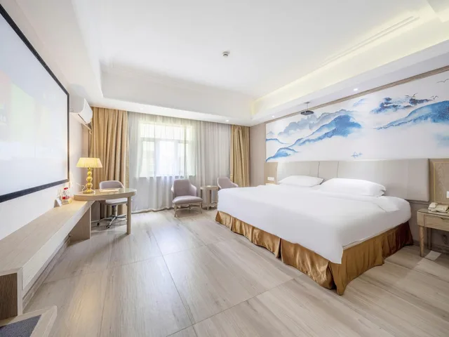 غرفة سوبيريور بسرير كوين، Vienna Hotel (Hangzhou Yuhang Linping) 2/2