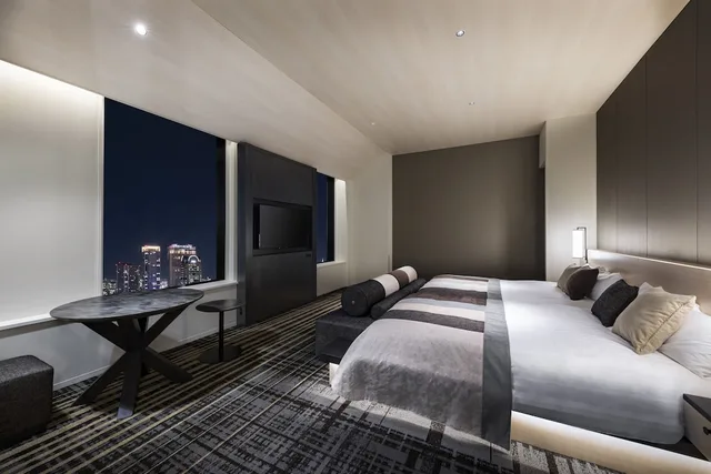 غرفة تنفيذية بسريرين مزدوجين، Hotel Hankyu RESPIRE OSAKA 3/5