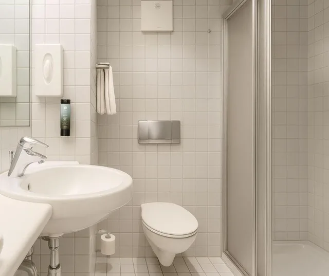 غرفة قياسية بسرير مزدوج، Plaza Hotel and Living Frankfurt 6/9