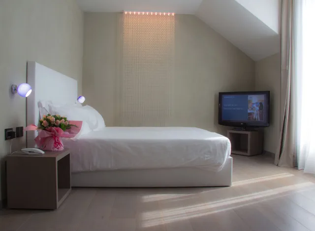 غرفة سوبيريور بسريرين منفصلين بإطلالة على البحيرة، Hotel San Rocco 2/3