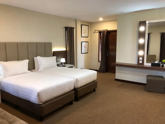 Garden, Twin Beds, Rice Field View, Grand Harvest Resort and Villas 10/10