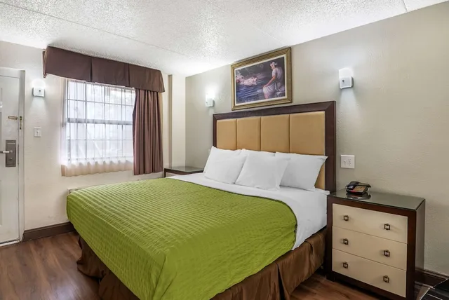 غرفة قياسية بسرير كينج بحوض جاكوزي، Econo Lodge Richmond-North Chesterfield 1/4