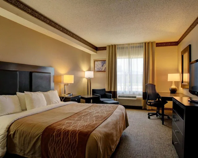 غرفة بسرير كينج لذوي الإعاقة، Comfort Inn and Suites Seguin, TX 1/4