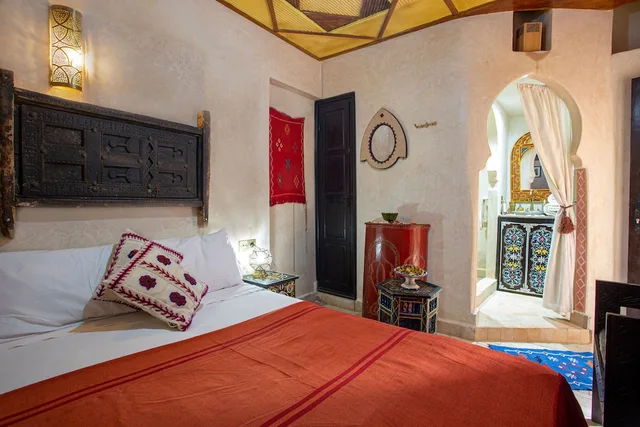 غرفة بسرير مزدوج بحمام خاص، Riad Christina 1/2