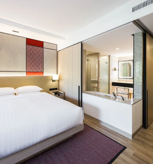 1 King Deluxe with Club Access, Hyatt Regency Hua Hin 3/4