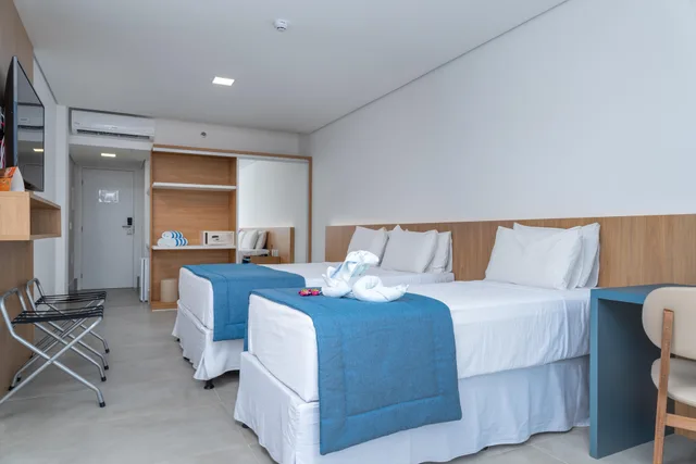 غرفة ثلاثية بإطلالة على المسبح، Maragogi Brisa Exclusive Hotel 3/3