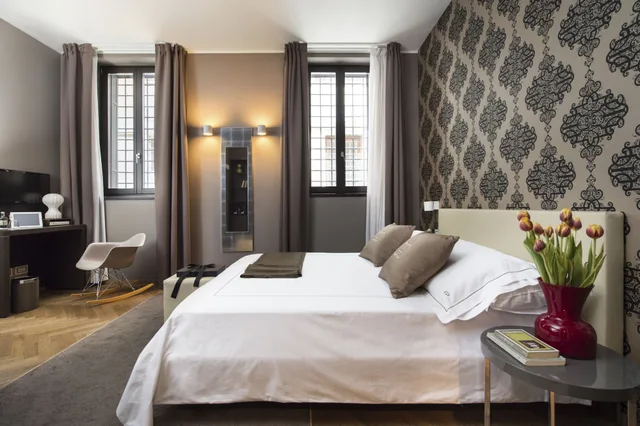 غرفة كومفورت بسرير كوين في الطابق الأرضي، Hotel Corte di Gabriela 2/6