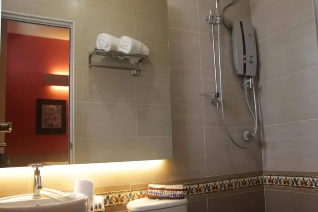 غرفة ديلوكس ثلاثية بسرير كوين وسرير فردي، Fomecs Boutique Hotel 4/4