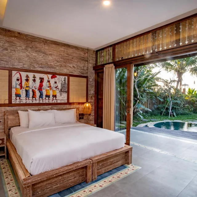 3 Bedrooms, Villa, Rice Field View, Private Pool، Arya Arkananta Resort & Spa 5/10
