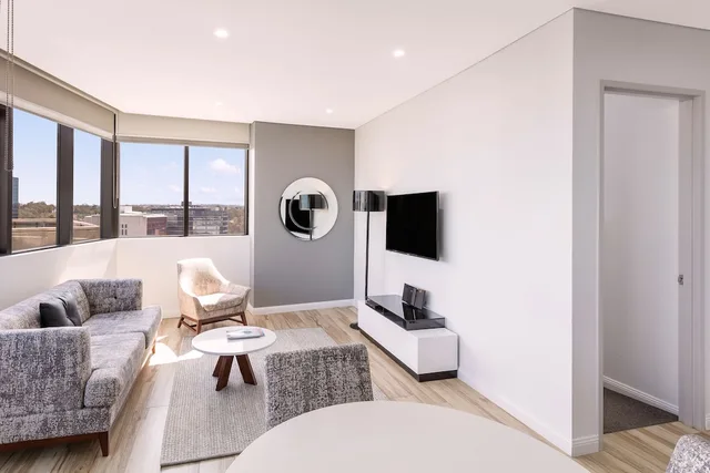 جناح بسرير كينج بغرفة نوم واحدة، Meriton Suites Church Street Parramatta 2/4