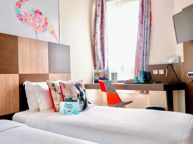 غرفة سوبيريور بسريرين منفصلين، Hotel Kyriad Vichy 5/10