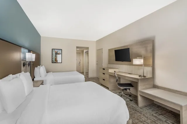 غرفة قياسية بسريرين كوين لذوي الإعاقة، Best Western Plus Airport Inn Suites Salt Lake City 3/9